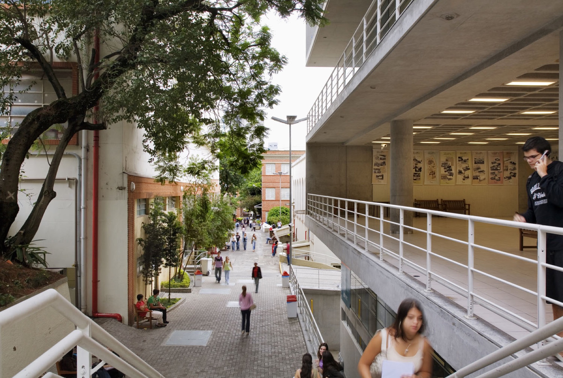 Passarela do campus Mackenzie